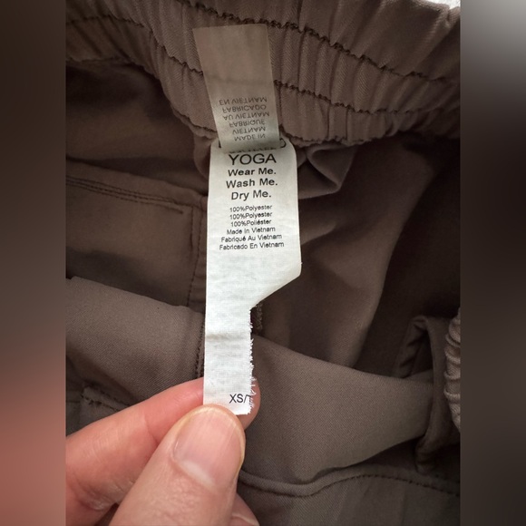 Beyond Yoga Status Wide Leg Trouser in Dune Size XS NW1251 Brown Pleated Pants - Picture 12 of 16